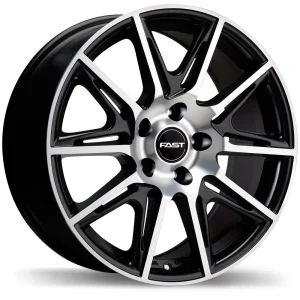 Fast Wheels – Switch – Black – 17″x7.5″ 35mm – Summer Wheels – F212N-1775-65FF+35C661
